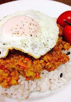 ドライカレー☆*:.｡.-レシピのメイン写真