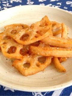 れんこん素揚げ-レシピのメイン写真