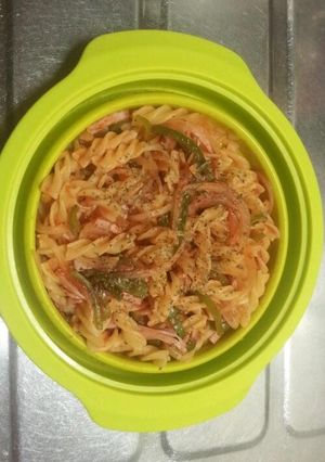 レンジで簡単ノンオイルなナポリタン-レシピのメイン写真
