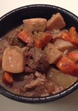 牛すじと根菜の煮物-レシピのメイン写真