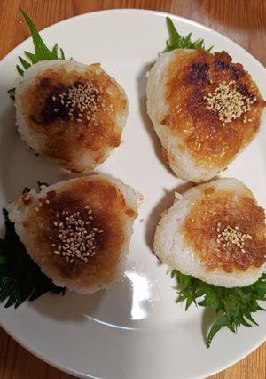 醤油麹でヘルシー焼きおにぎり-レシピのメイン写真