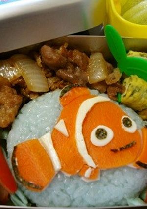 ☆キャラ弁☆ニモ-レシピのメイン写真