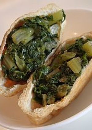 大根葉の包み焼き-レシピのメイン写真