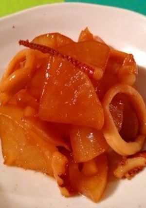 切って煮るだけ☆簡単☆大根イカ煮-レシピのメイン写真