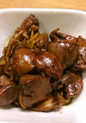 鶏レバーの生姜煮-レシピのメイン写真