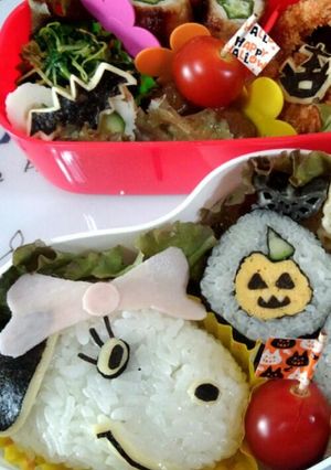 ハロウィン ベル キャラ弁-レシピのメイン写真