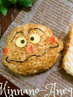 キャラ弁*カレーパンマンおにぎり-レシピのメイン写真