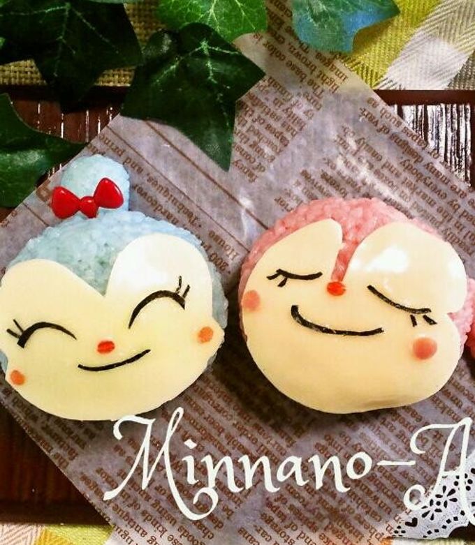 キャラ弁*コキンちゃんおにぎり-レシピのメイン写真