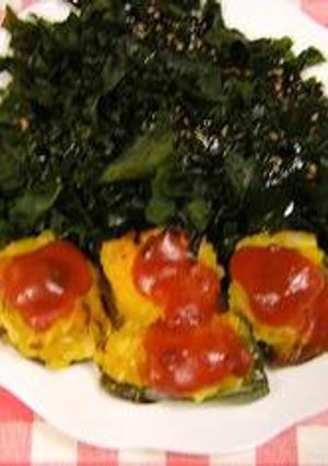 南瓜の野菜詰め-レシピのメイン写真