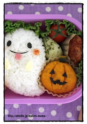 ハロウィンキャラ弁＊ジャックオーランタン-レシピのメイン写真