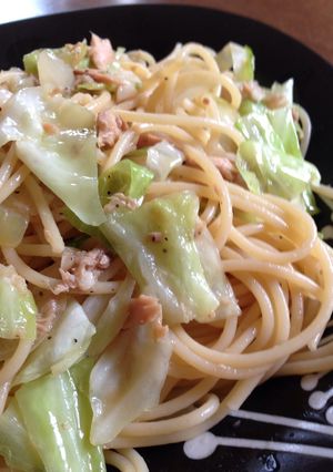 簡単♪キャベツとツナのパスタ-レシピのメイン写真