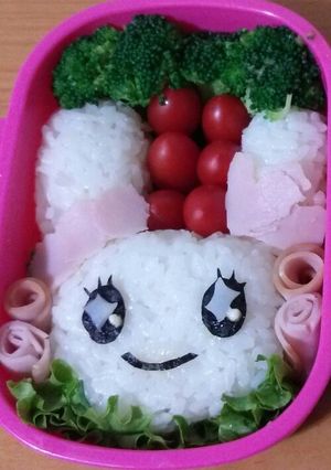 簡単！キャラ弁当 遠足に☆たまごっち-レシピのメイン写真