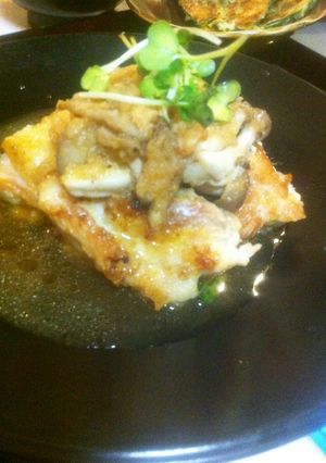 鳥もも肉としめじのミゾレソース-レシピのメイン写真