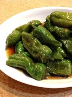 丸ごとピーマンの焼き浸し-レシピのメイン写真