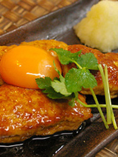 ★黄身を絡ませて・・・・鶏つくね★-レシピのメイン写真