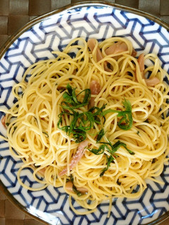 超時短、イカの塩辛パスタ-レシピのメイン写真