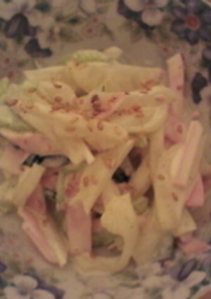 たくあんサラダ-レシピのメイン写真