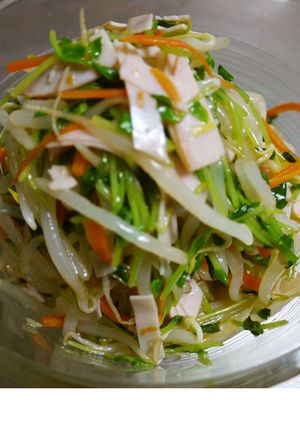 もやしと豆苗のナムル-レシピのメイン写真