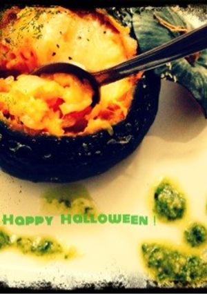 チーズパンプキンライス美味★ハロウィン-レシピのメイン写真
