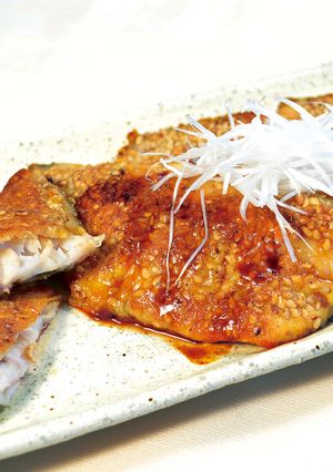 アゲあげ班・アジのごま焼き-レシピのメイン写真