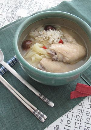 簡単アレンジ！参鶏湯風うどん-レシピのメイン写真