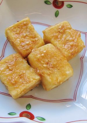 高野豆腐のごま味噌あえ-レシピのメイン写真