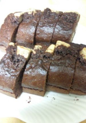 バターを使わないココアバナナケーキ-レシピのメイン写真