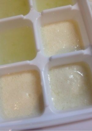 離乳食 初期 お豆腐のだし汁和え-レシピのメイン写真