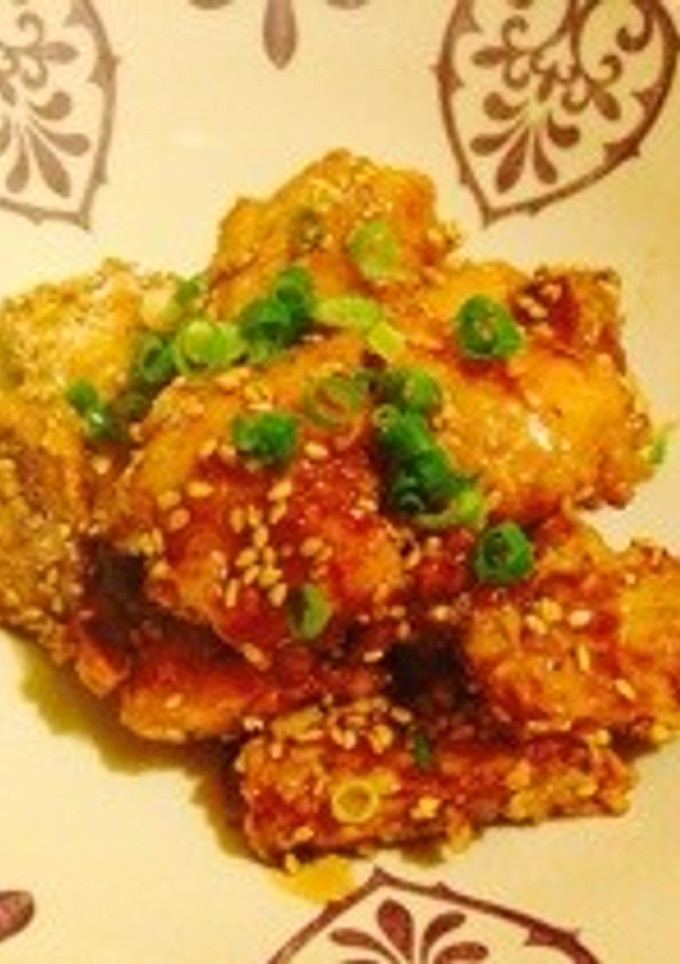 ＊鶏と長芋の甘辛揚げ＊-レシピのメイン写真