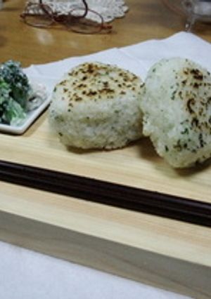 チーズ焼きおむすび-レシピのメイン写真