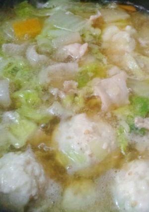 コリコリ食感の旨みたっぷり鶏団子♪-レシピのメイン写真