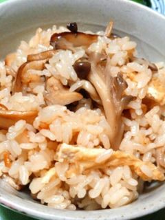 炒めきのこたっぷり☆混ぜるだけご飯-レシピのメイン写真