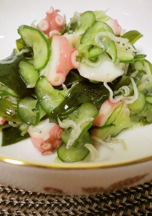 すし酢で作る簡単ヘルシー酢の物-レシピのメイン写真
