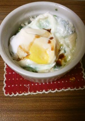 ピザチーズとほうれん草のココット-レシピのメイン写真