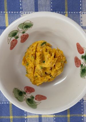 かぼちゃサラダ＊離乳食9-11か月-レシピのメイン写真
