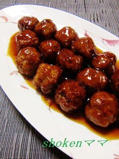 冷めても美味しい♪肉団子の甘酢あん-レシピのメイン写真