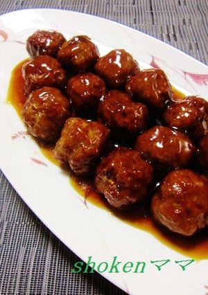 冷めても美味しい♪肉団子の甘酢あん-レシピのメイン写真
