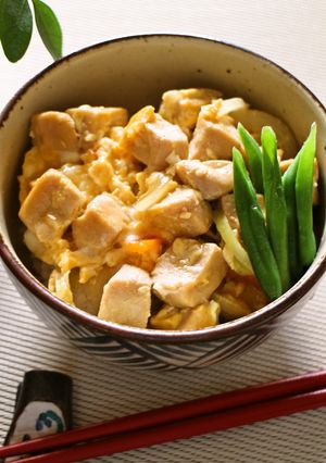リメイク♡高野豆腐の煮物で卵とじ丼-レシピのメイン写真