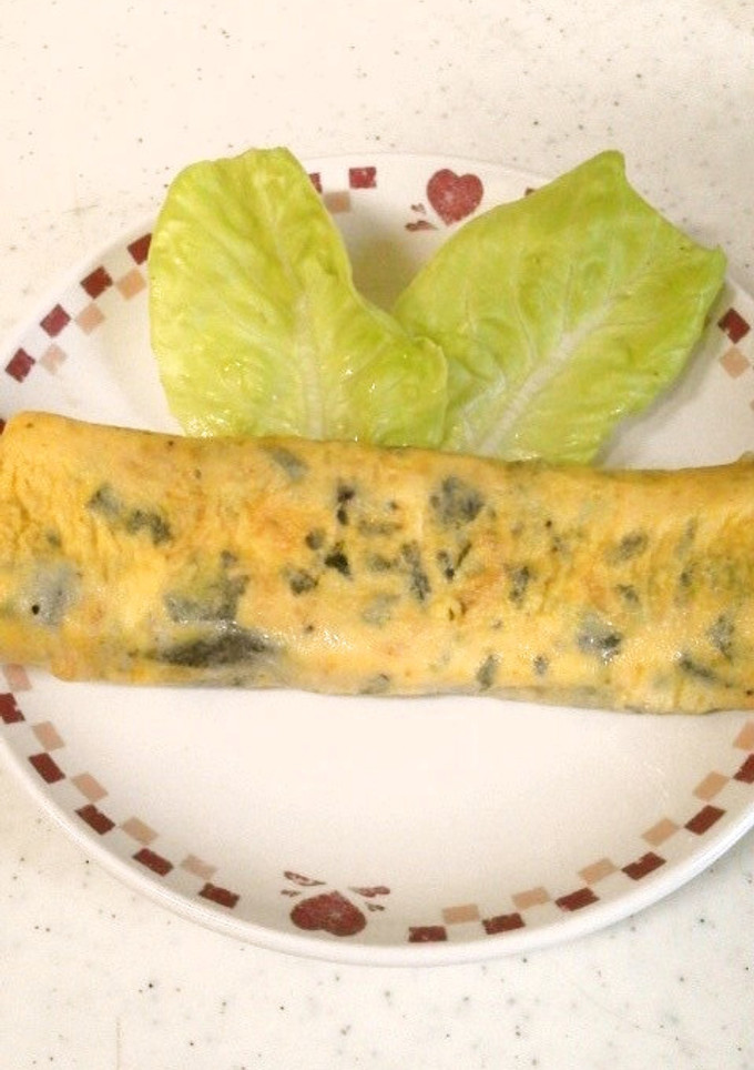 お弁当用たまご焼き～わかめと桜海老～-レシピのメイン写真