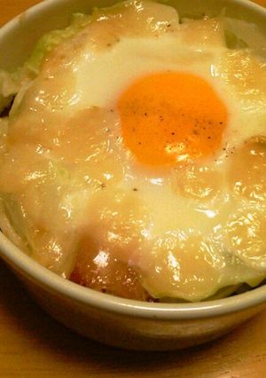 たまごと野菜のココット-レシピのメイン写真