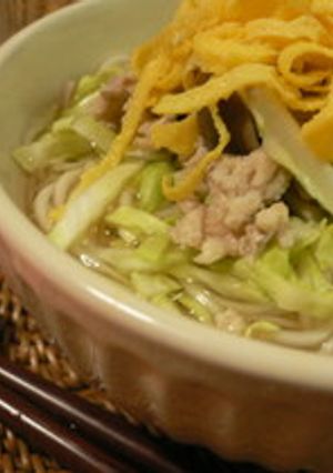 温かいおそうめん-レシピのメイン写真