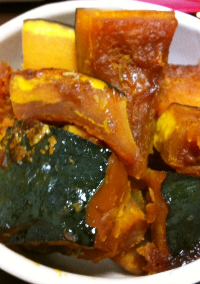 簡単かぼちゃの甘煮-レシピのメイン写真