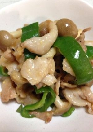 ピーマンと豚肉のみそ炒め-レシピのメイン写真