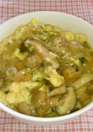 きのこたっぷり！カロリー控えめきのこ丼-レシピのメイン写真