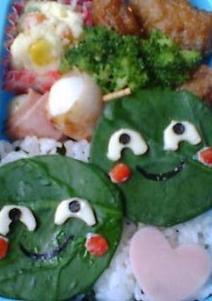 キャラ弁♪まりもっこり-レシピのメイン写真
