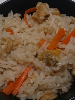 簡単あさりご飯-レシピのメイン写真