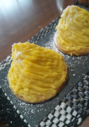 簡単!サツマイモのタルト-レシピのメイン写真