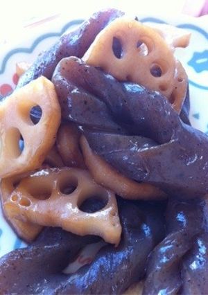蓮こんにゃくのピリ辛炒め-レシピのメイン写真