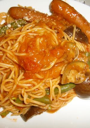 マ・マー★野菜たっぷりミートスパゲティ-レシピのメイン写真