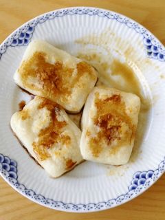 男子に好評! フライパンで簡単焼き餅-レシピのメイン写真